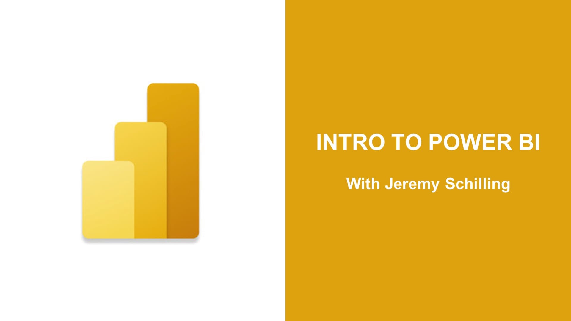 Intro to Power BI