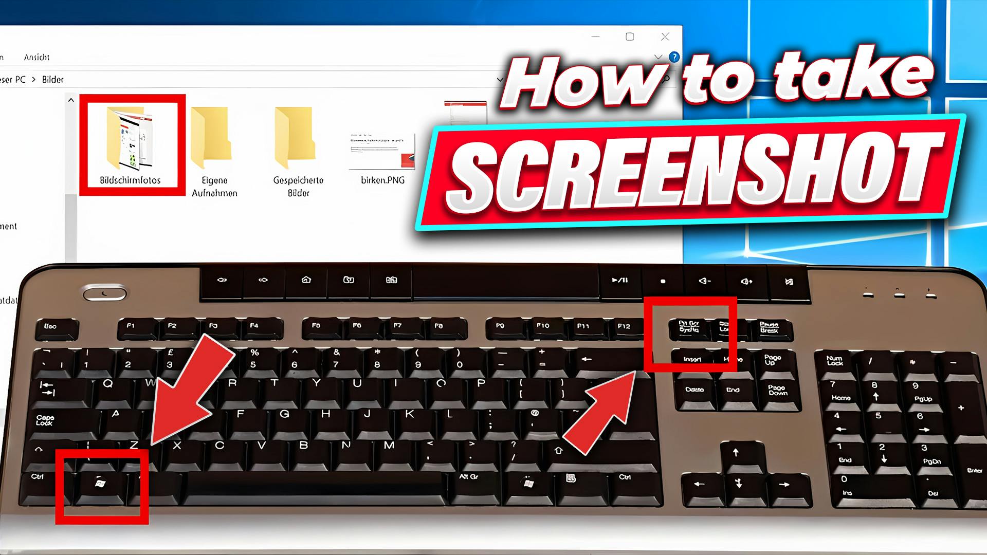 How to Screenshot on PC (4K UHD)