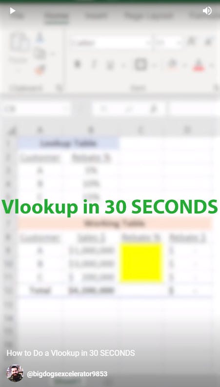 How to Do a Vlookup in 30 SECONDS